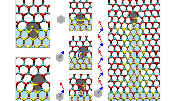 Schemavergrößerung von 2D-Nanodrähten. Bild: web.mit.edu