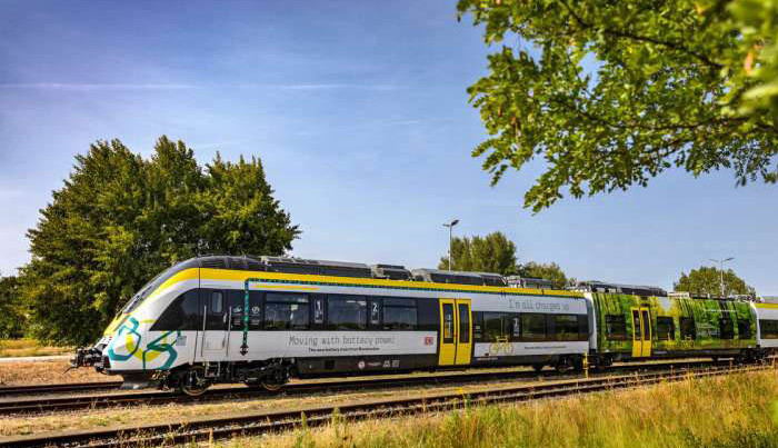 Für das BEMU-Projekt umgerüsteter Talent-Triebzug. Bild: Bombardier