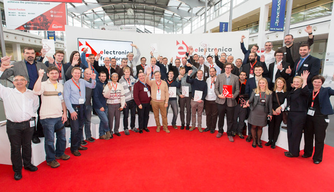 Finale des Fast Forward Award in München bei der electronica 2016