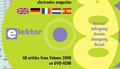 Tout ELEKTOR 2008 sur DVD-ROM