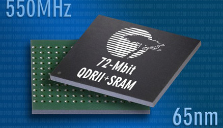 Toujours plus : SRAM de 72 Mbits en 65 nm à 550 MHz