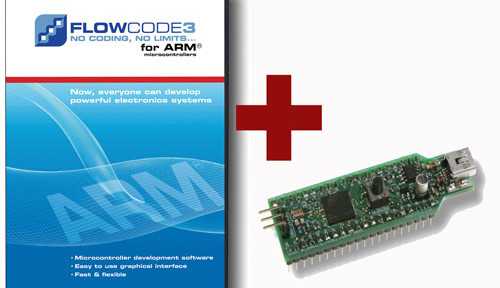 Flowcode ARM Pro avec programmateur ECIO gratuit