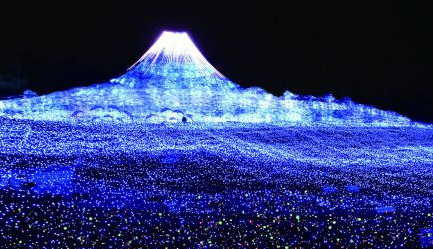 Une montagne de LED