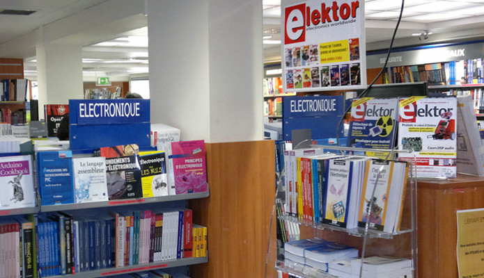 Elektor à la librairie Eyrolles