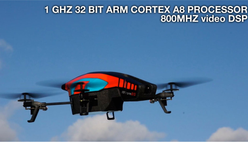 L'AR Drone de Parrot : pour espionner son voisin