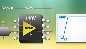 Amplificateur opérationnel de précision sous 140 V