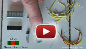 Thermomètre à 10 LED : nouvelle vidéo d'initiation de Rémy Mallard