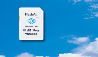Toshiba FlashAir : une carte SD mains libres !