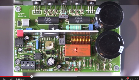 Tutoriel vidéo pour l'ampli audio Q-Watt