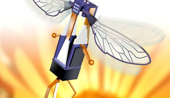 Robots-abeilles : pollinisateurs pour cultures polluées ?