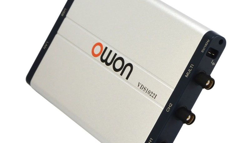 Banc d'essai : l'oscilloscope USB Owon VDS1022I 25 MHz est précis, robuste et abordable 