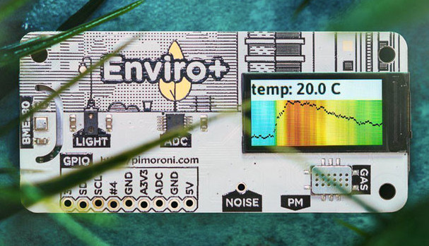 Banc d’essai : Raspberry Pi et HAT Enviro+ pour la mesure de qualité de l'air 