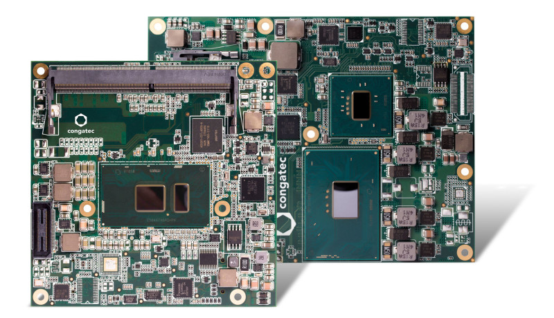 Les nouveaux modules de congatec prennent en charge le brochage COM Express Type 6, avec PCI Express Gen 3.0, USB 3.0 et USB 2.0, SATA Gen 3, Gigabit Ethernet ainsi que les interfaces bas débit comme LPC, I2C et UART. 