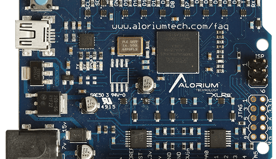 La carte XLR8 d’Alorium.