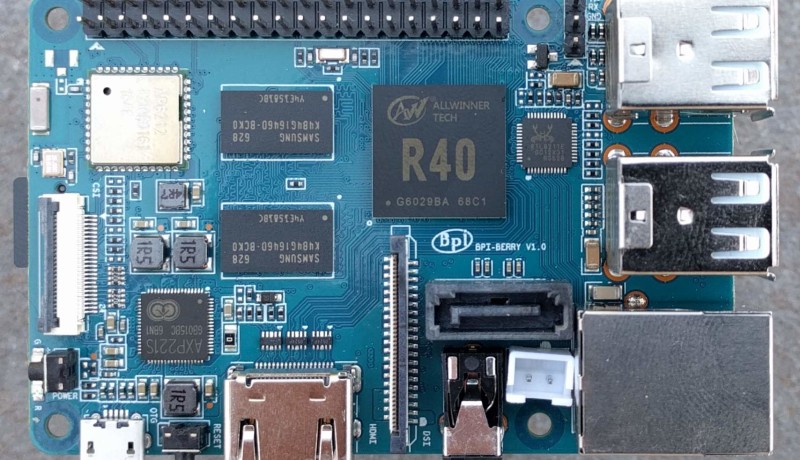 Banc d’essai : Banana Pi BPI-M2 Berry, l'interface SATA en plus