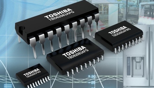 Réseaux de transistors Toshiba.