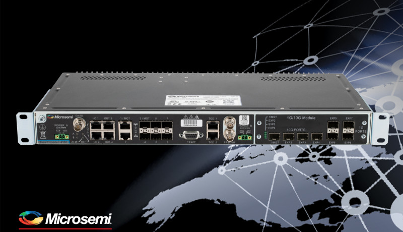 Microchip étend son portefeuille de produits de timing et de synchronisation, de niveau opérateur, pour répondre aux défis du déploiement des réseaux, de leur fiabilité et évolutivité