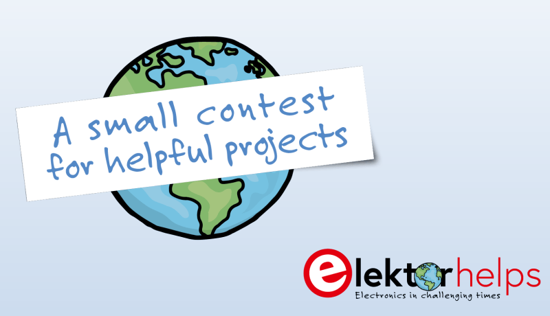 « Elektor Helps » : le concours du projet le plus utile contre le coronavirus