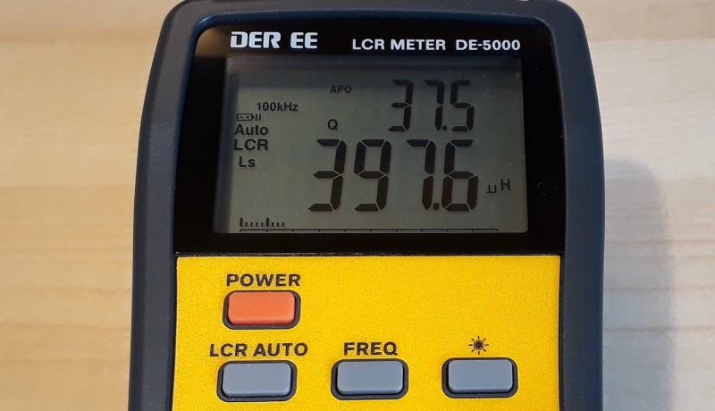 Le LCR-mètre DE-5000 (Essai)