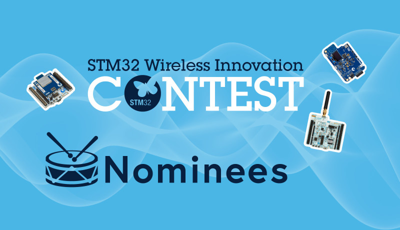 STM32 Wireless Innovation Design Contest : Les nominés