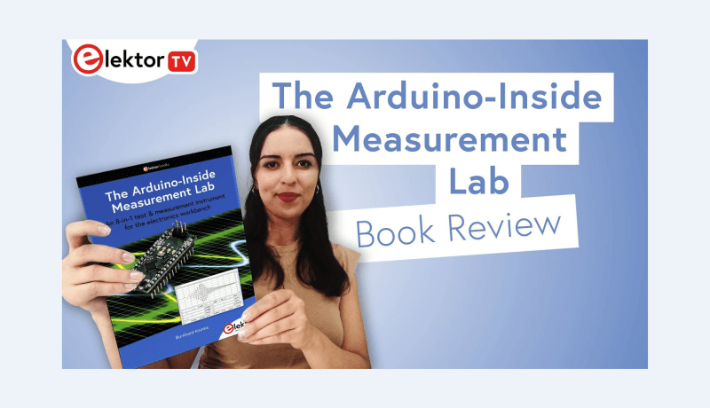 Nouveau livre : The Arduino-Inside Measurement Lab