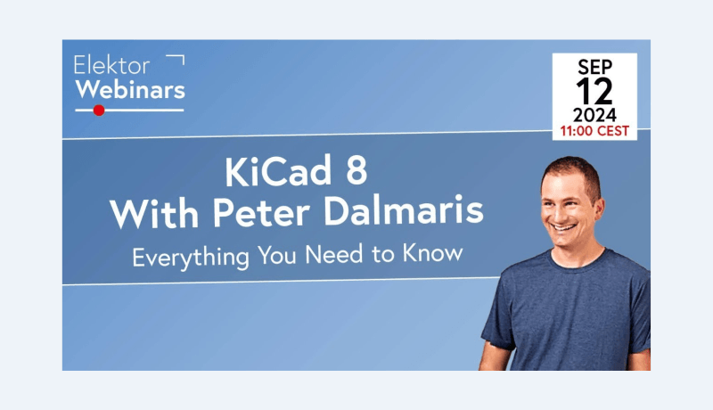 KiCad 8 : démo et fonctions essentielles avec Peter Dalmaris