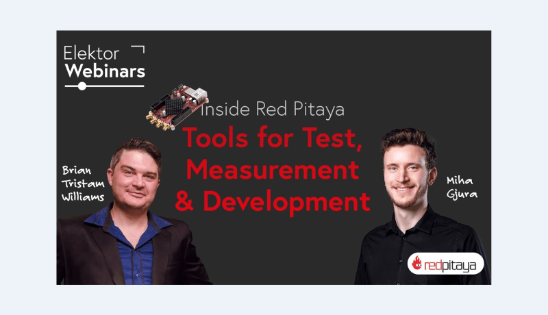 Tester, mesurer et développer avec Red Pitaya (Webinaire)