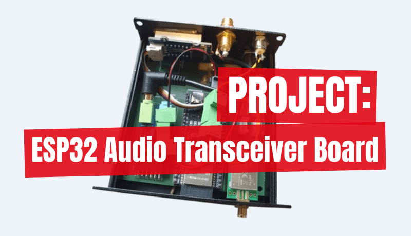carte émetteur-récepteur audio ESP32 (1):  Démo lecture de fichiers WAV depuis une carte SD