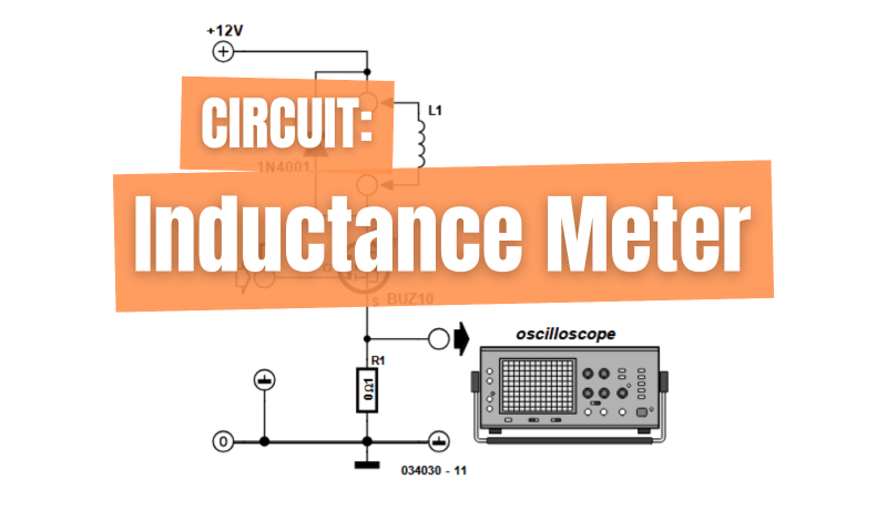 Circuit : inductancemètre économique