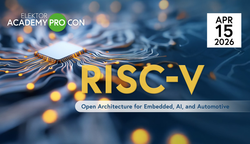 Appel à présentations pour une conférence en ligne : RISC-V – architecture ouverte pour l’embarqué, l’IA et l’automobile