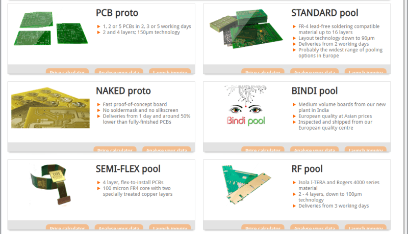 Banc d'essai : service de circuits imprimés d’Elektor