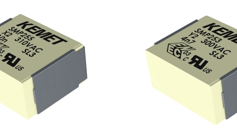 Condensateurs CMS résistants aux vibrations SMP255 de KEMET