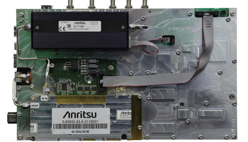 Anritsu annonce sa dernière innovation, le module moniteur de spectre micro-ondes autonome MS27200A