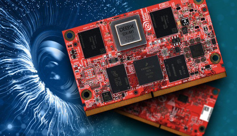 Un mini-module, une maxi-puissance IA : le SOM iMX8M Mini DX-M1 de Virtium Embedded Artists