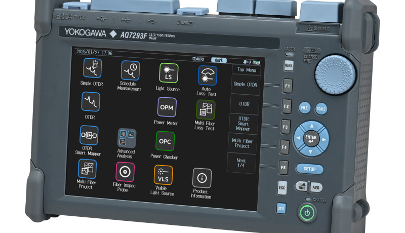 AQ7290 : le nouvel OTDR de Yokogawa qui simplifie les tests de fibre optique sur le terrain