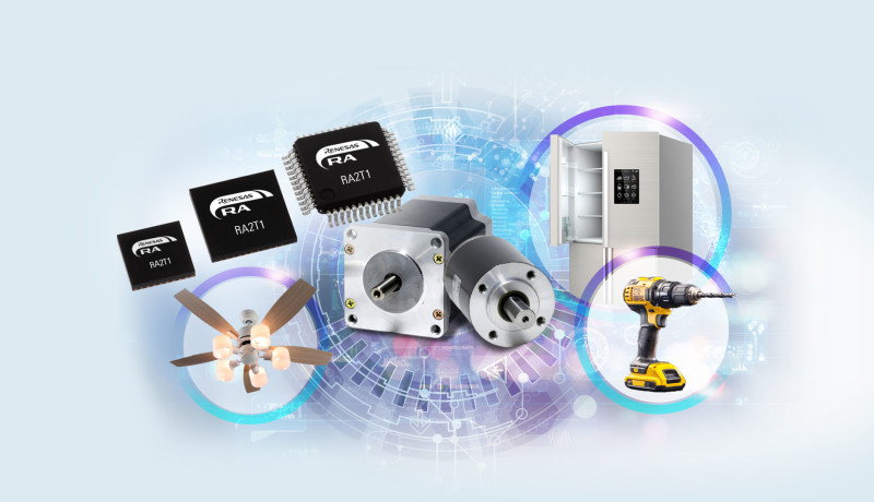Renesas lance une nouvelle génération de microcontrôleurs pour moteurs compacts et intelligents