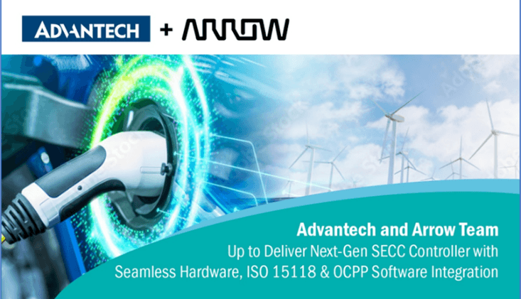 Recharge intelligente : Advantech et Arrow unissent leurs forces pour simplifier l’infrastructure des véhicules électriques