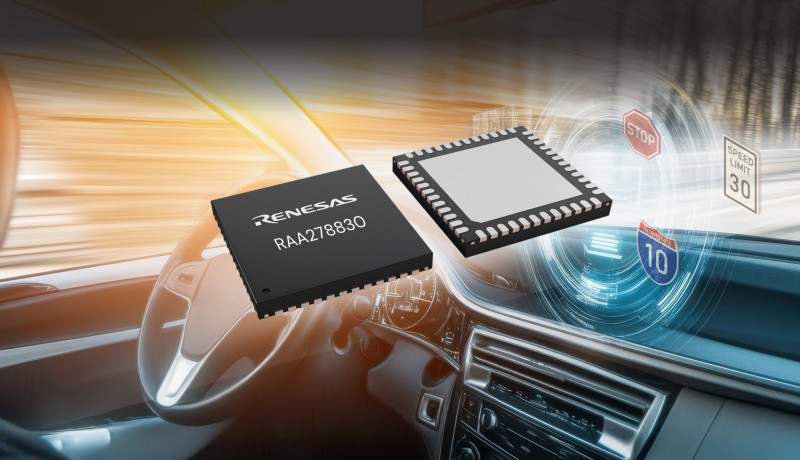 Renesas dévoile une puce vidéo intelligente pour des écrans auto plus sûrs et plus performants