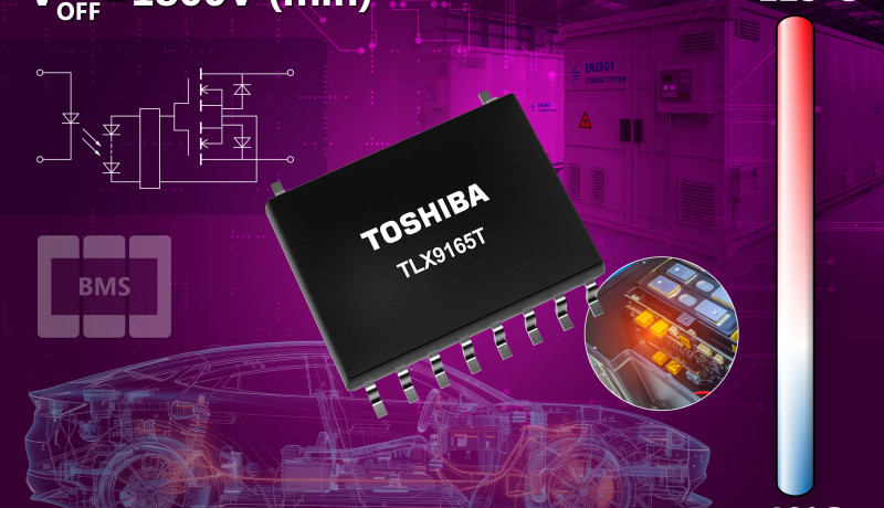 Un nouveau relais Toshiba pour des batteries de voitures électriques plus sûres et plus performantes