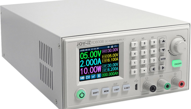 Joy-IT JT-RD6006 alimentation de laboratoire : 60 V x 6 A = 360 W !