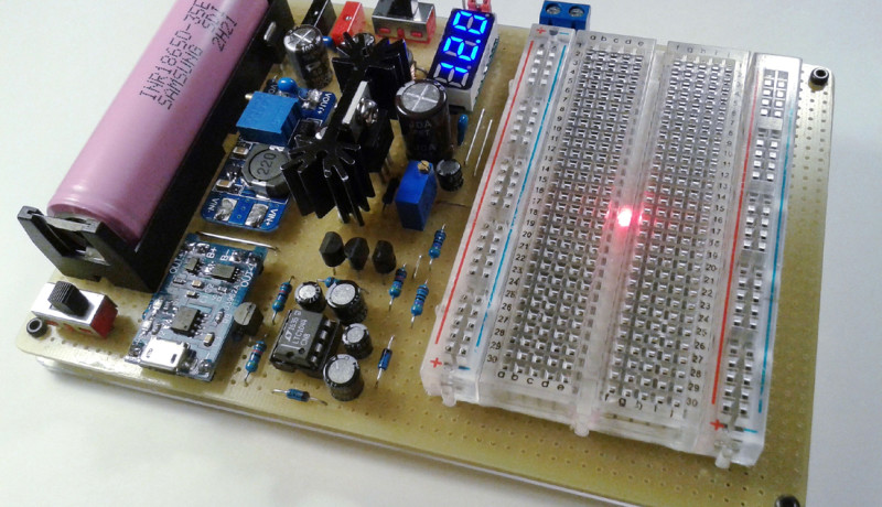 Breadboard Auto-alimentata
