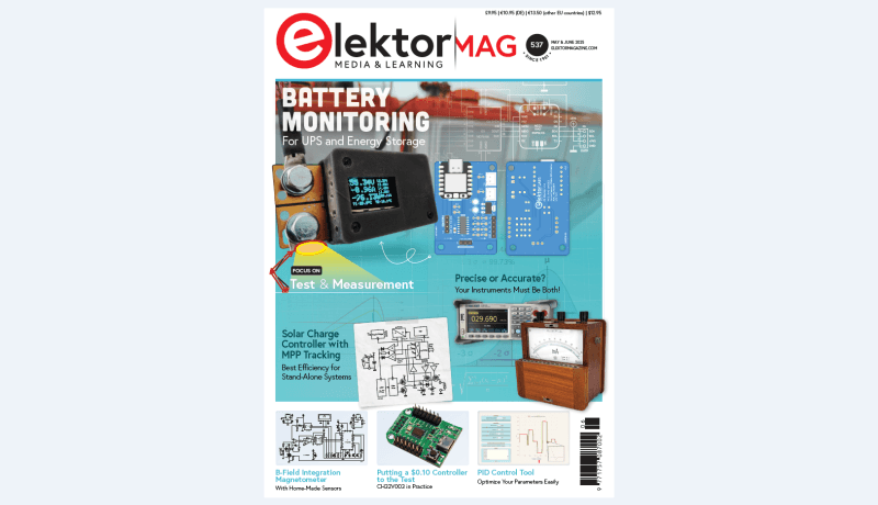 Elektor Maggio/Giugno 2025: Test and Measurement