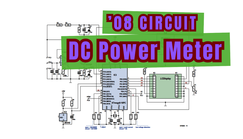 Circuito: Wattmetro DC
