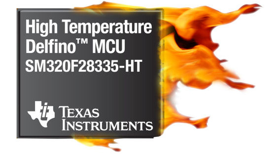 Microcontroller is bestand tegen 210 °C