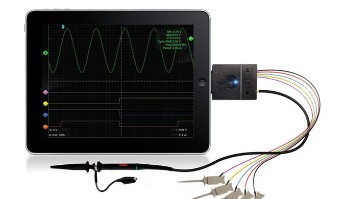 Maak van je iPad/iPhone een mixed-signal oscilloscoop