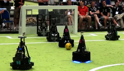 TU-Eindhoven wordt tweede op Robocup 2011