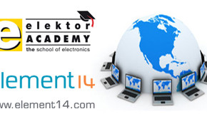 Elektor Academy/element14 webinar over twitteren met E-blocks