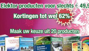 Speciale kerstactie: 3 Elektor-producten voor 49,90 euro