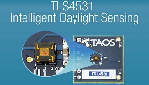 Daglichtsensor voor intelligente verlichtingssystemen