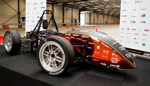 Nieuwe elektrische raceauto voor TU/e-team